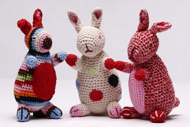 conejitos de crochet