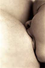 Bebe lactando