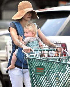 Keri Russell y River Keri Russell y River