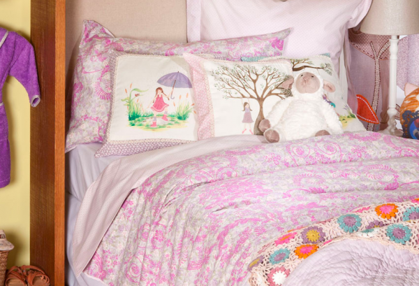 Zara Home Kids violeta y lila