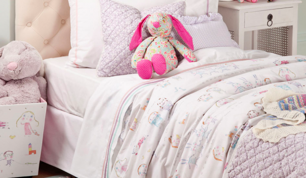 Zara Home Kids violeta y lila