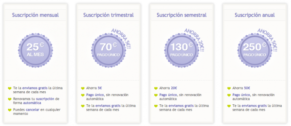 suscripcion